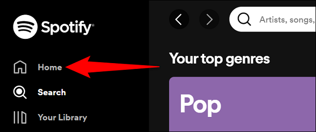 8-spotify-web-home 8-spotify-web-home