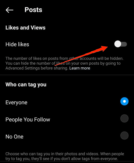 toggle-the-slider-next-to-hide-likes-under-the-likes-and-views-tab toggle-the-slider-next-to-hide-likes-under-the-likes-and-views-tab