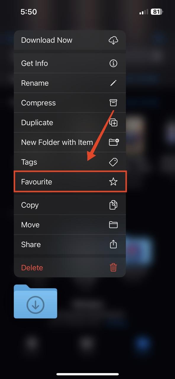 favourite-the-download-folder