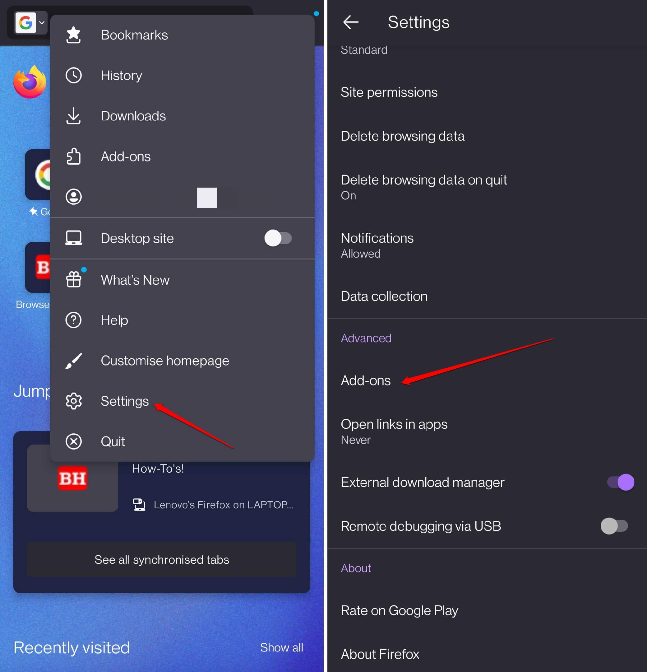 firefox-android-addons