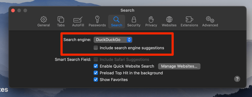 change_search_settings_in_safari_on_macos