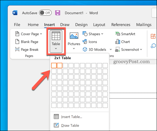 word-insert-table word-insert-table
