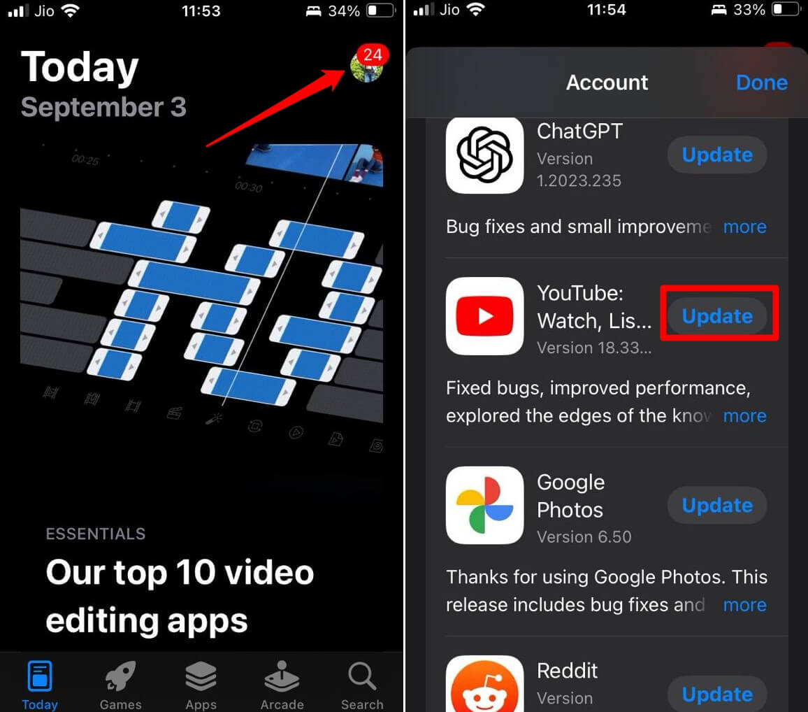 update-youtube-ios update-youtube-ios